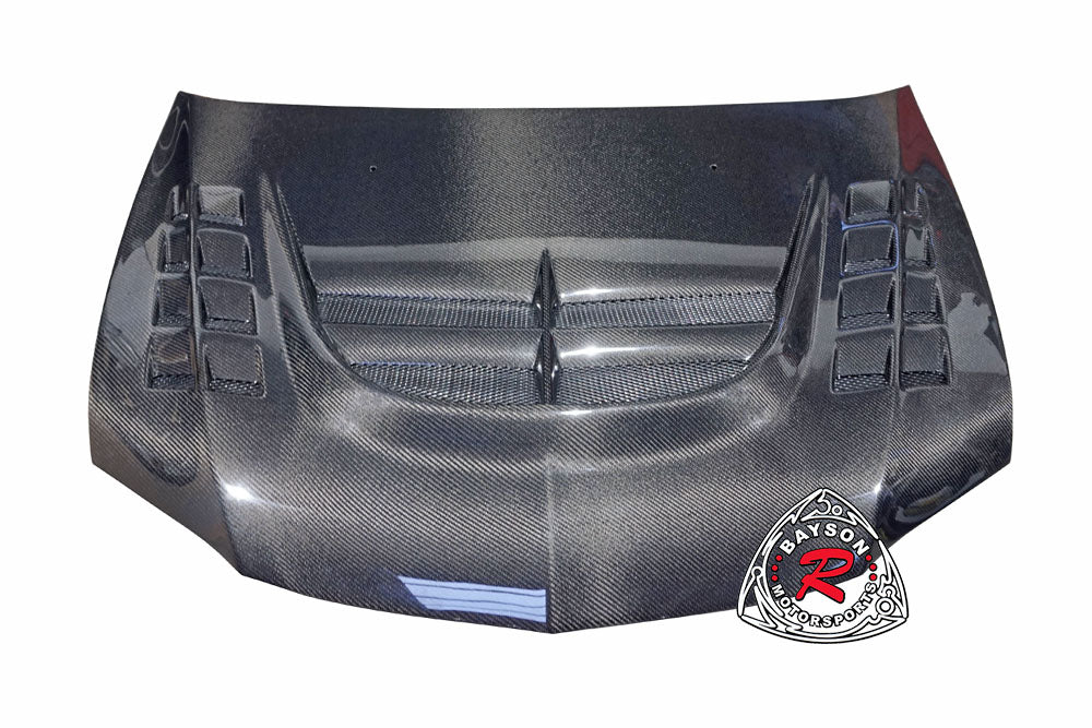 VT Style (Carbon Fiber) Hood For 2003-2007 Mitsubishi Evolution-8/9
