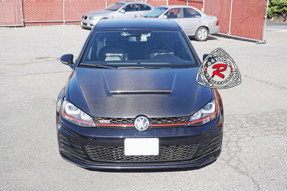 VR Style (Carbon Fiber) Hood For 2015-2020 Volkswagon Golf (MK7/MK7.5)