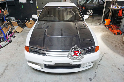 TT Style (Carbon Fiber) Hood For 1990-1994 Nissan GTR (R32)