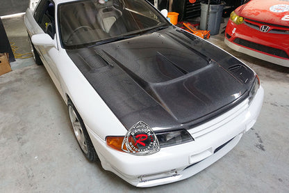 TT Style (Carbon Fiber) Hood For 1990-1994 Nissan GTR (R32)