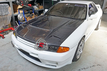 TT Style (Carbon Fiber) Hood For 1990-1994 Nissan GTR (R32)