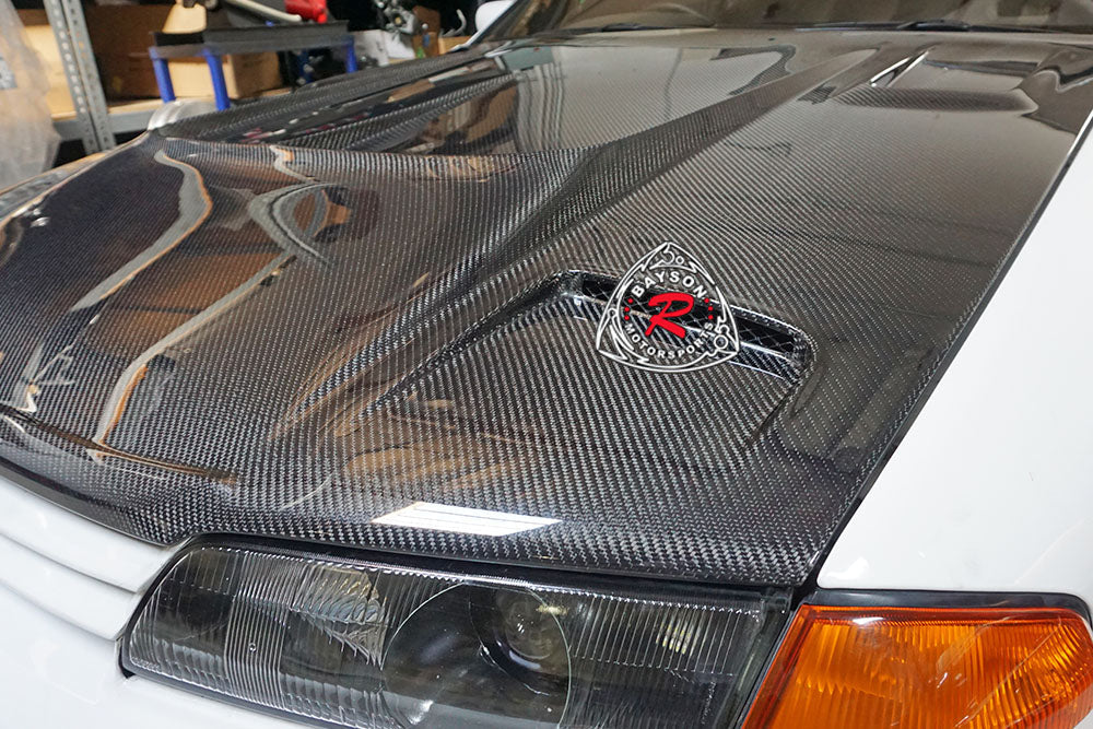TT Style (Carbon Fiber) Hood For 1990-1994 Nissan GTR (R32)