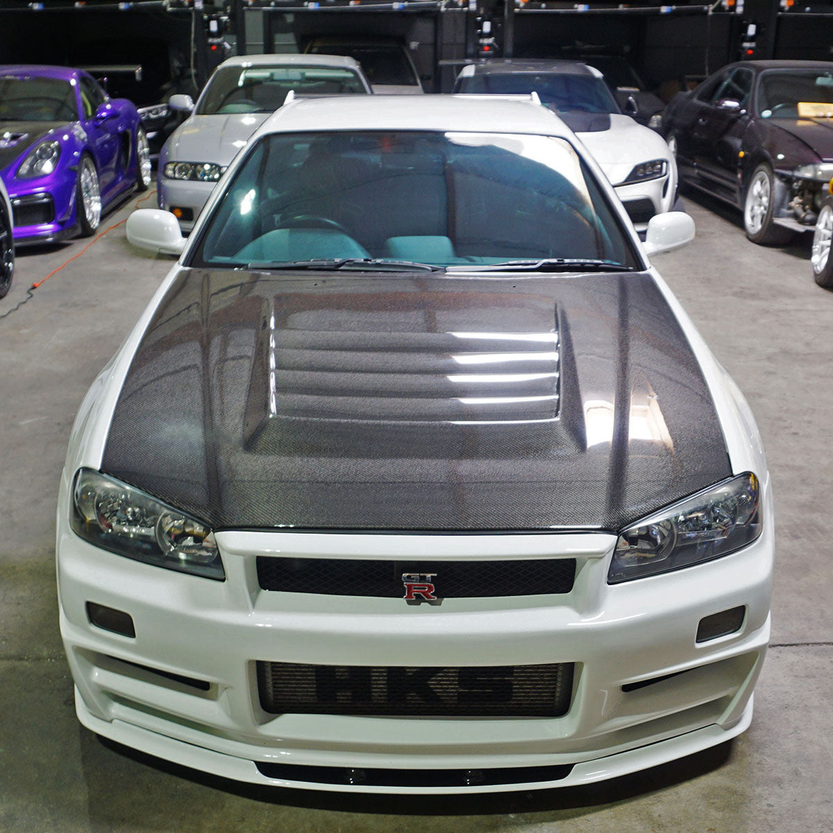N Style (Carbon Fiber) Hood For 1999-2001 Nissan GTR (R34)