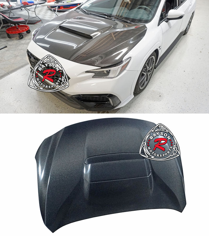 OE Style Hood (Carbon Fiber) For 2022-2026 Subaru WRX