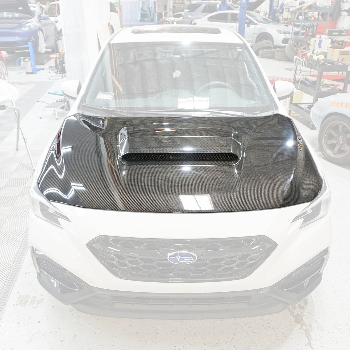 OE Style Hood (Carbon Fiber) For 2022-2026 Subaru WRX
