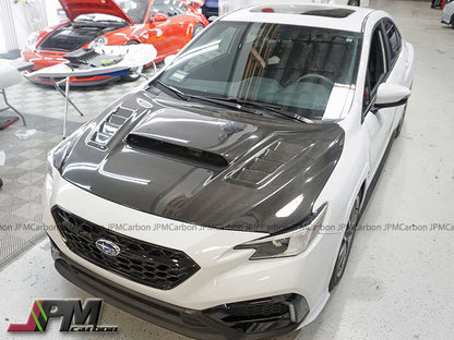 [JPMCarbon] VR Style Hood (Carbon Fiber) For 2022-2026 Subaru WRX