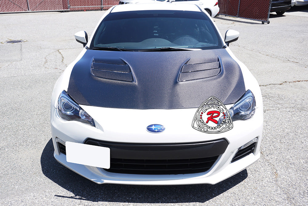 VR Style (Carbon Fiber) Hood For 2012-2016 Scion FR-S