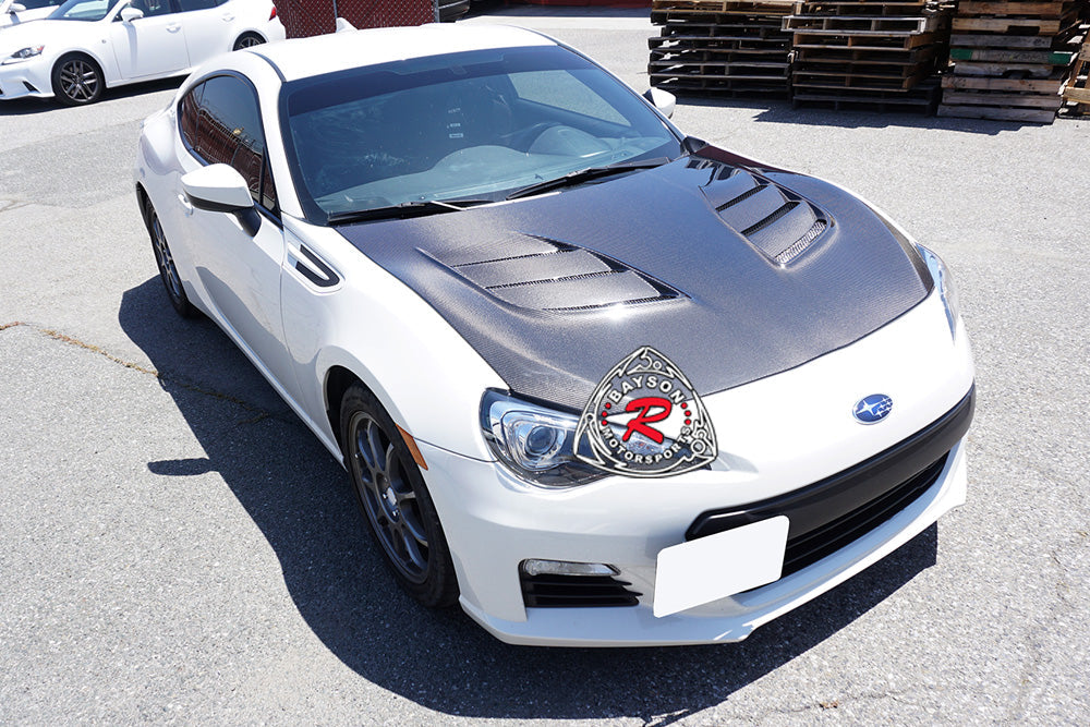 VR Style (Carbon Fiber) Hood For 2012-2016 Scion FR-S