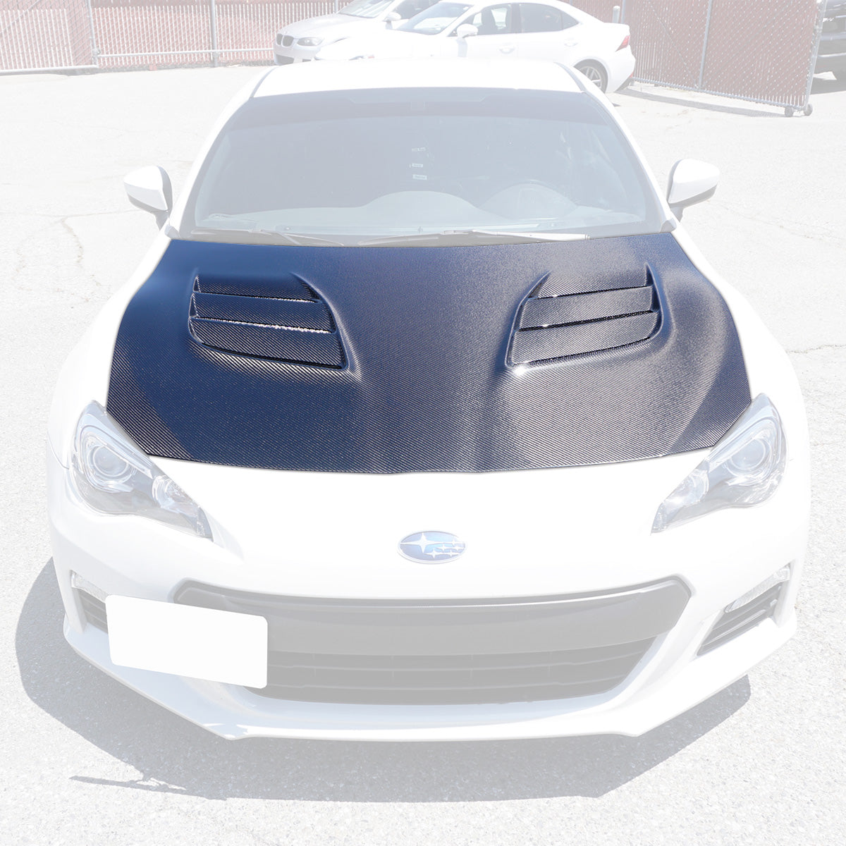 VR Style (Carbon Fiber) Hood For 2012-2021 Subaru BRZ
