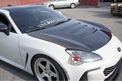GT300 Style (Carbon Fiber) Hood For 2022-2026 Subaru BRZ