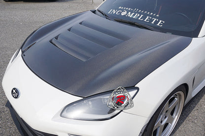GT300 Style (Carbon Fiber) Hood For 2022-2026 Toyota GR86