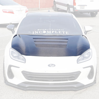 GT300 Style (Carbon Fiber) Hood For 2022-2026 Subaru BRZ