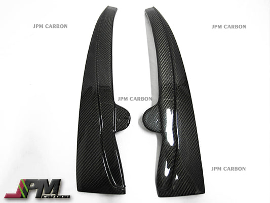 Carbon Fiber Rear Fender Mud Flaps Fits For 2005-2013 Chevrolet Corvette C6 Z06 ZR1 Only