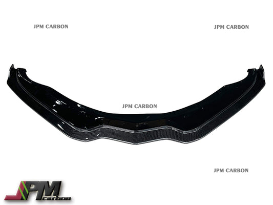 DP Type Carbon Fiber Front Bumper Add-on Lip Fits For 2014-2019 Chevrolet Corvette C7 Z06 Stingray