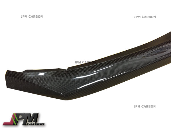 T6 Style Carbon Fiber Front Bumper Add-on Lip Fits For 2016-2018 Chevy Camaro LS LT RS Only