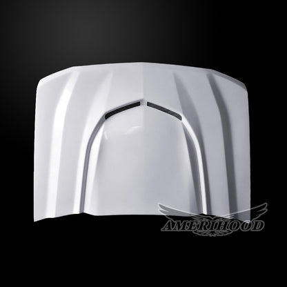 AmeriHood - Chevrolet Silverado 1500 Model 2016-2018 ZL1 Style Functional Heat Extraction Hood