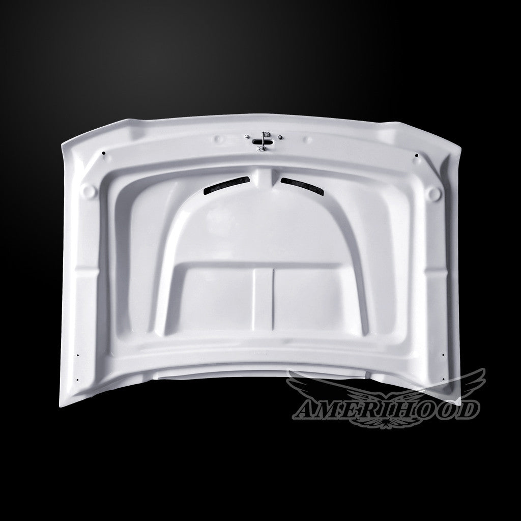 AmeriHood - Chevrolet Silverado 1500 Model 2016-2018 ZL1 Style Functional Heat Extraction Hood