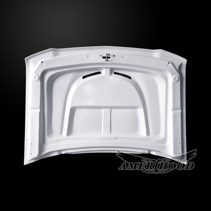 AmeriHood - Chevrolet Silverado 1500 Model 2016-2018 ZL1 Style Functional Heat Extraction Hood