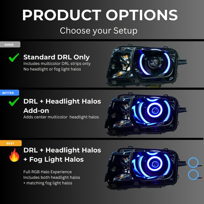 Chevrolet Camaro RS/SS RGBW DRL Boards (2010-2013)
