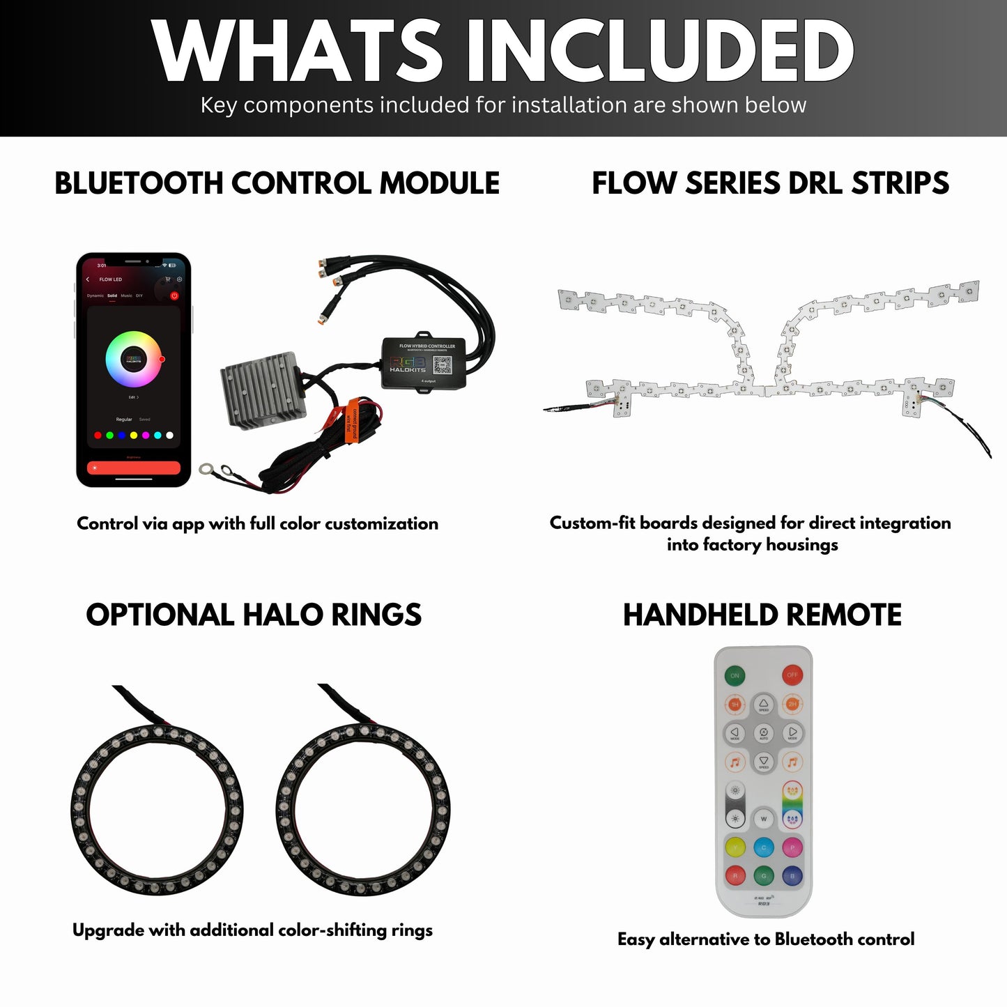 Chrysler 300 Multicolor DRL Boards (2011-2023)