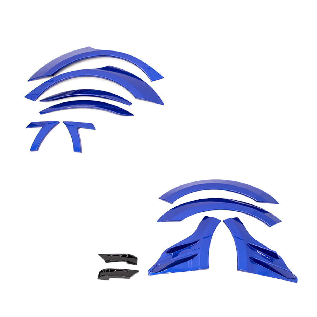 JDMuscle [15-21 WRX/STI] Paint Matched S209 Style Fender Flare Set