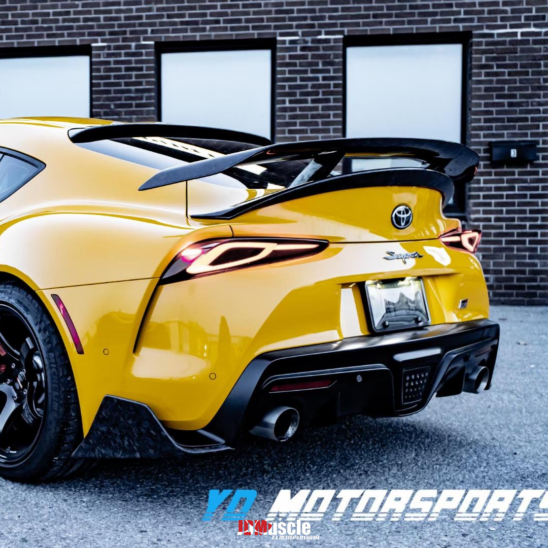 JDMuscle Tanso Carbon Fiber AM Style Spoiler for 2020+ Toyota Supra