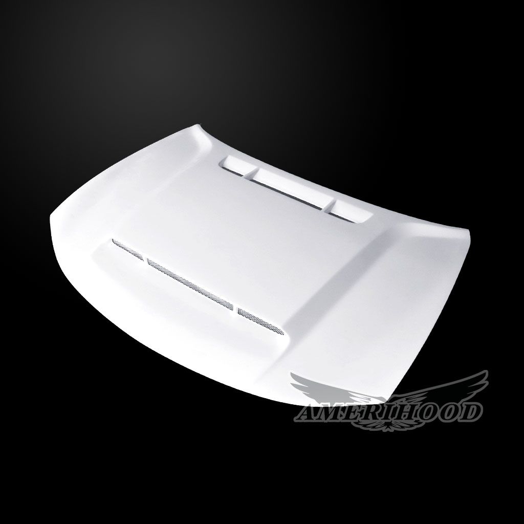 AmeriHood - Dodge Charger Model 2015-2023 DEM Style Functional Heat Extraction Hood