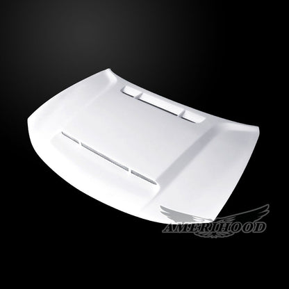 AmeriHood - Dodge Charger Model 2015-2023 DEM Style Functional Heat Extraction Hood