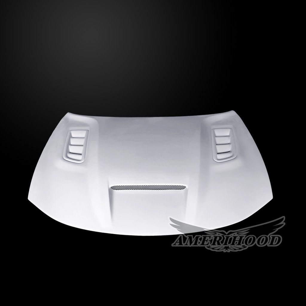 AmeriHood - Dodge Charger Model 2015-2023 SRT2 Style Functional Heat Extraction Hood