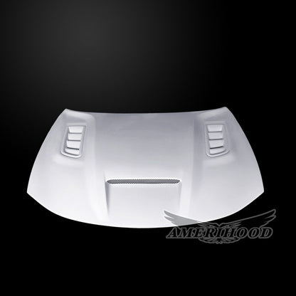 AmeriHood - Dodge Charger Model 2015-2023 SRT2 Style Functional Heat Extraction Hood