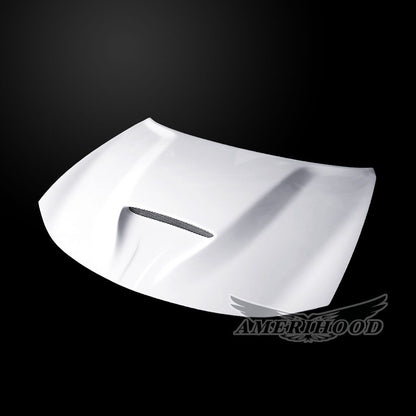 AmeriHood - Dodge Charger Model 2015-2023 SRT Style Functional Heat Extraction Hood