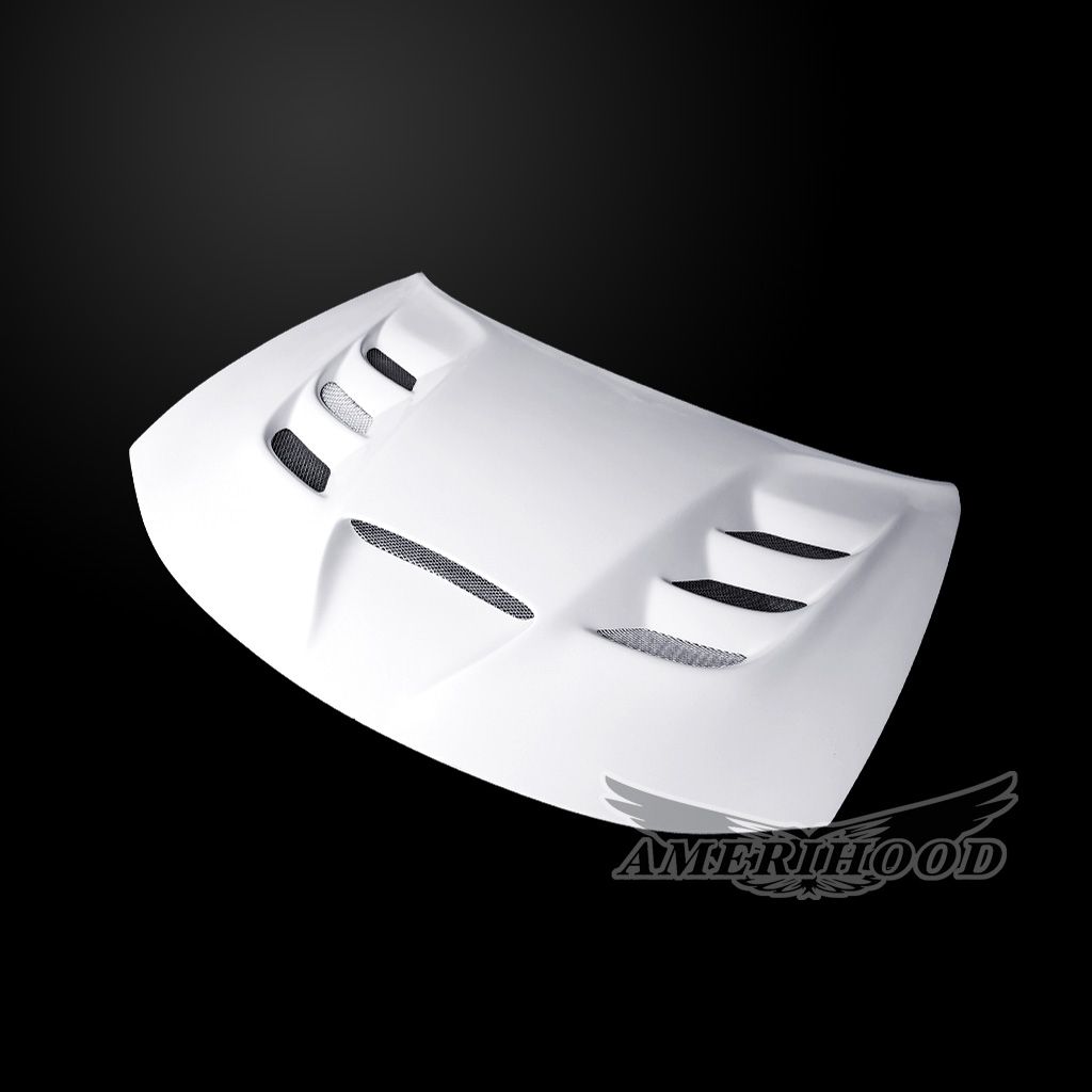 AmeriHood - Dodge Charger Model 2015-2023 VIP Style Functional Heat Extraction Hood