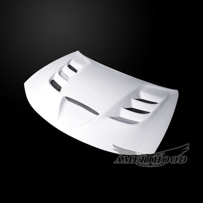 AmeriHood - Dodge Charger Model 2015-2023 VIP Style Functional Heat Extraction Hood