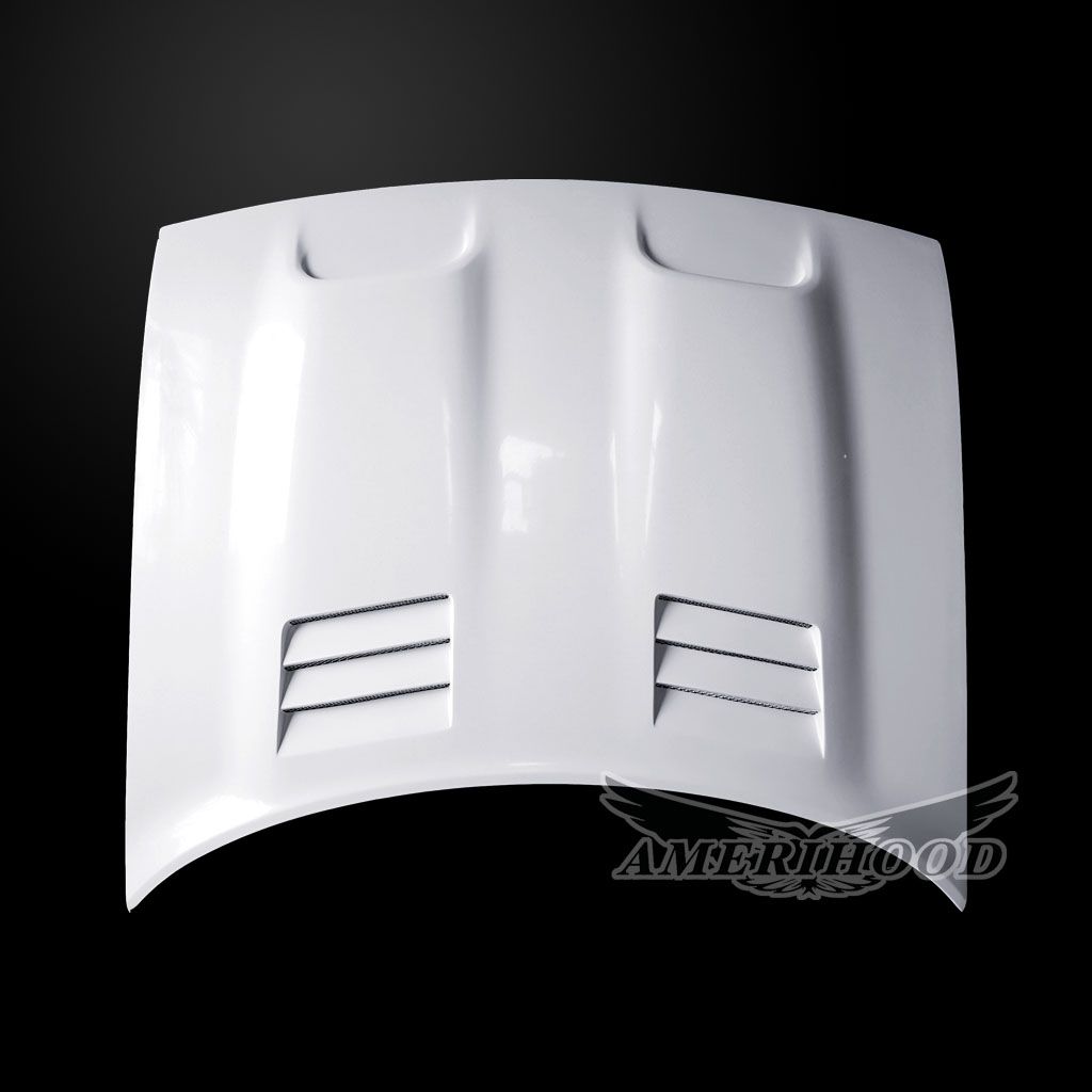 AmeriHood - Dodge Challenger Model 2008-2023 RDY Style Functional Heat Extraction Hood