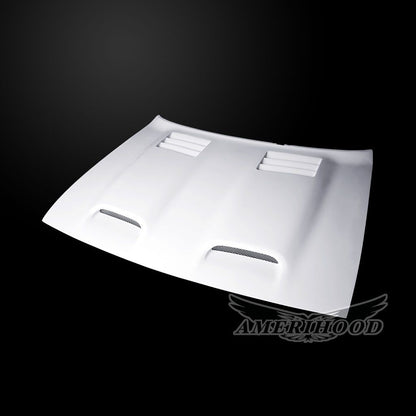 AmeriHood - Dodge Challenger Model 2008-2023 RDY Style Functional Heat Extraction Hood