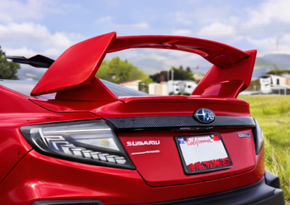 OLM S Style Paint Matched Spoiler 5pc - 2022-2026 WRX