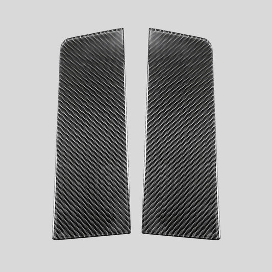 JDMuscle [15-21 WRX/STI] P&S Series Carbon Fiber Front Door Panel Trim Covers | JDM-WRX15-PS-003031
