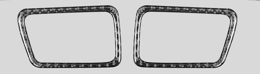 JDMuscle [15-21 WRX/STI] P&S Series Carbon Fiber Vent Frame Sticker Trim Covers | JDM-WRX15-PS-008025