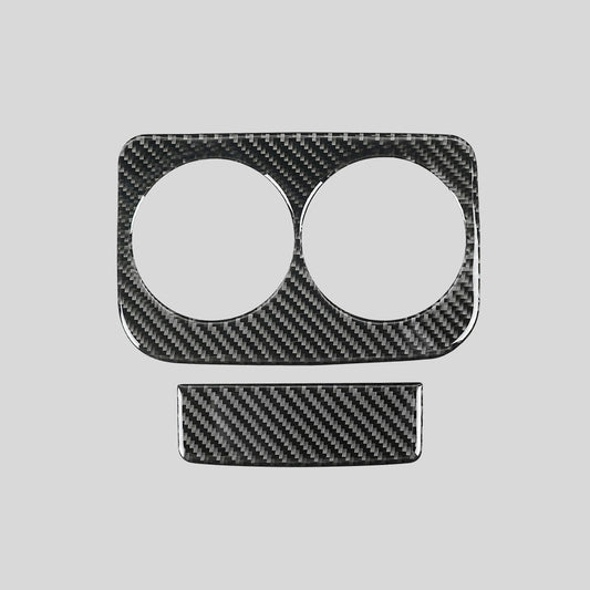 JDMuscle [15-21 WRX/STI] P&S Series Carbon Fiber Rear Arm Rest Cup Holder Trim | JDM-WRX15-PS-203024