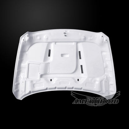 AmeriHood - Dodge RAM 1500 Model 2009-2018 VIP Style Functional Heat Extraction Hood