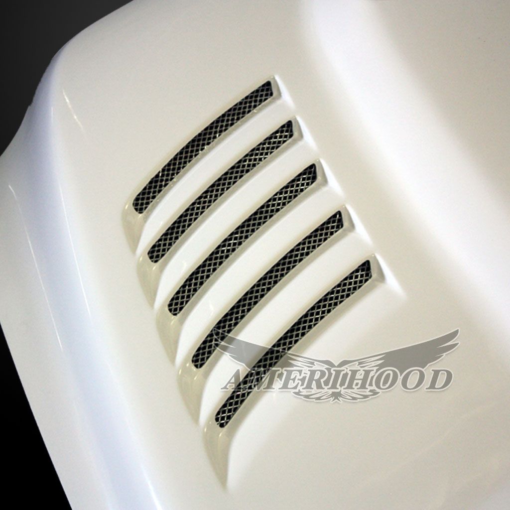 AmeriHood - Dodge RAM 2500 Model 2010-2018 SSK Style Functional Heat Extraction Hood