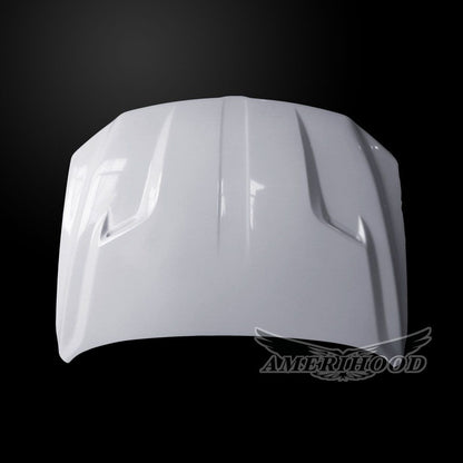 AmeriHood - Dodge Ram 1500 2019-2025 W/O TRX And RHO Model Type CLG Style Functional Ram Air Hood