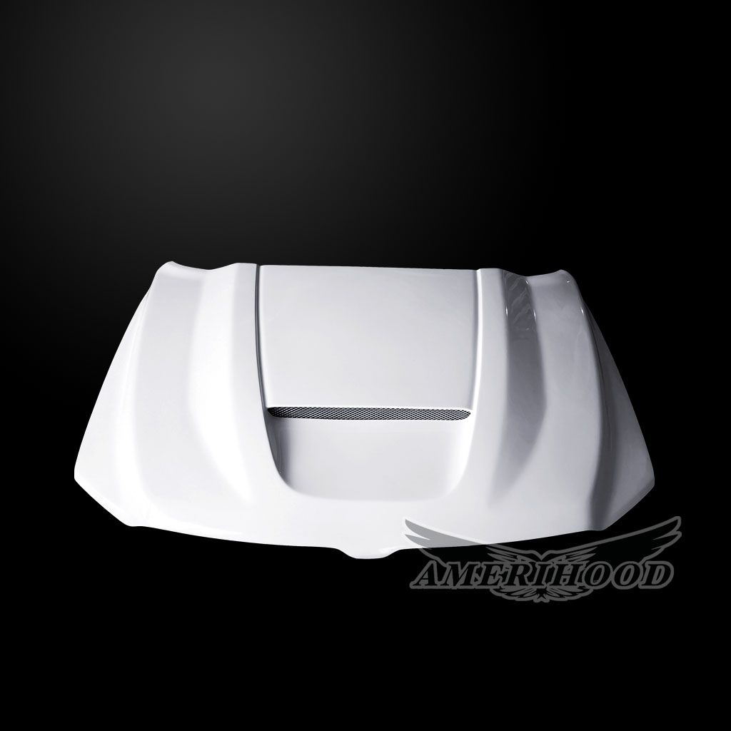 AmeriHood - Dodge Ram 1500 2019-2025 W/O TRX And RHO Model New Body Style Type SRT Style Functional Ram Air Hood
