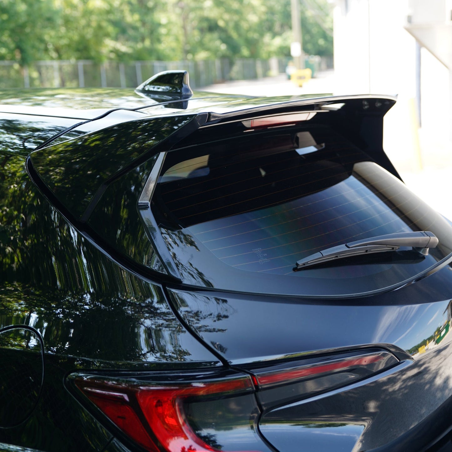 JDMuscle [23+ GR Corolla, 19+ Corolla Hatch] Spec C Spoiler - Paint Matched/Gloss Black/Carbon Fiber
