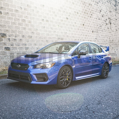 JDMuscle Tanso R2 Style Carbon Fiber Side Mirror Covers/Replacement with Turn Signal - 2015+WRX/STI