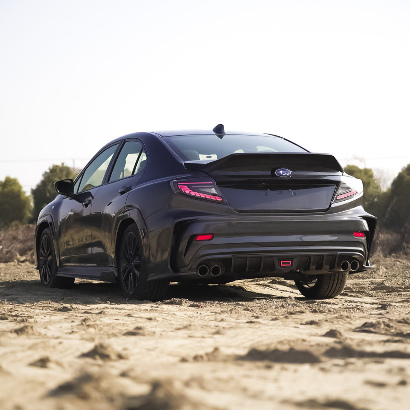 JDMuscle [22-25 WRX] Evolution Rear Bumper