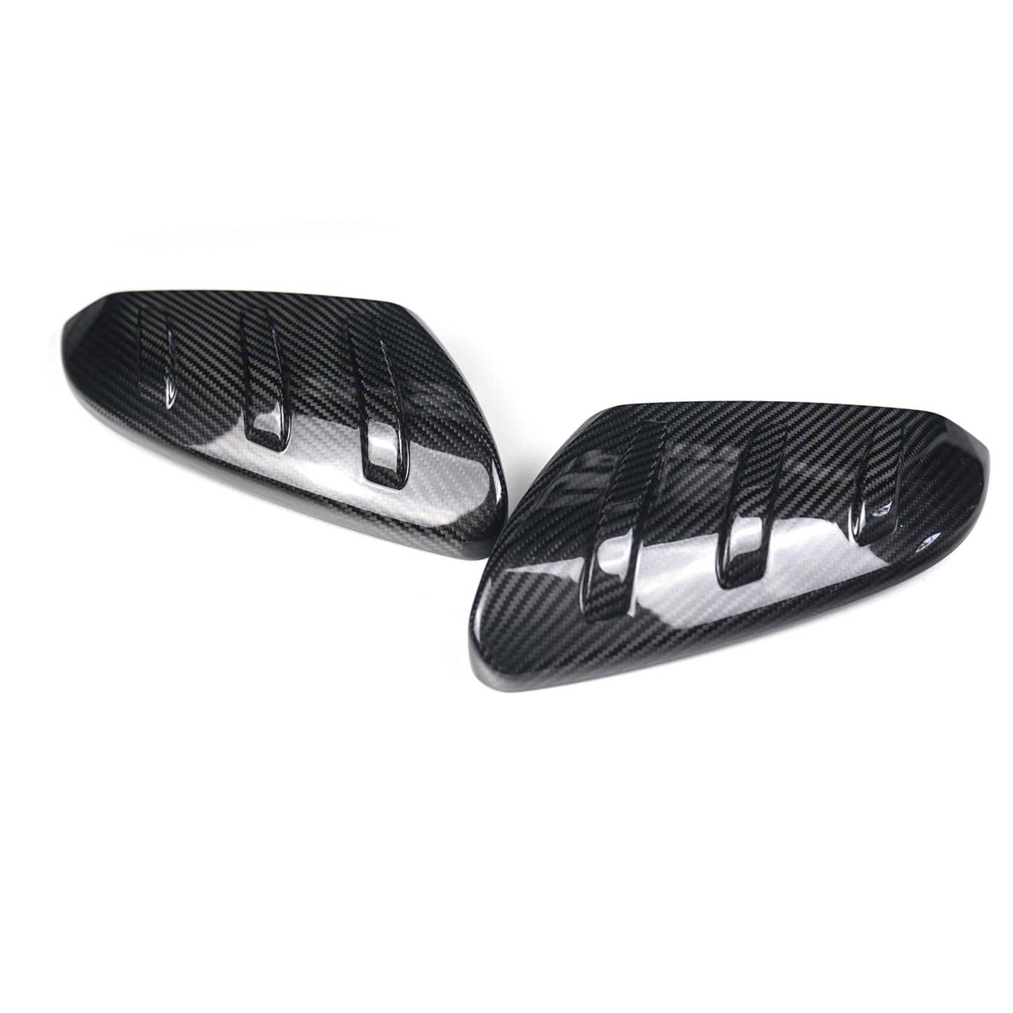 JDMuscle [17-21 FK8 Type R] Tanso Carbon Fiber MU Style Side Mirror Covers | JDM-FK8-MC1