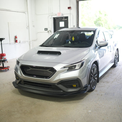 JDMuscle [22-25 WRX] Oversized Hood Scoop V1 - Gloss Black / Paint Matched / Carbon Fiber - Bulge Style