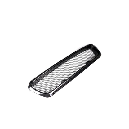 JDMuscle Tanso Carbon Fiber / Gloss Black Grille V4 - 15-17 WRX/STI