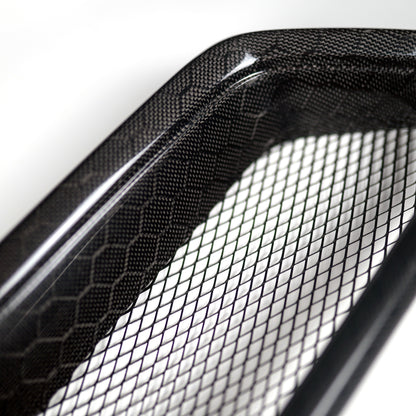 JDMuscle [18-21 WRX/STI] V2 Carbon Fiber Grille | Twill / Honey Comb